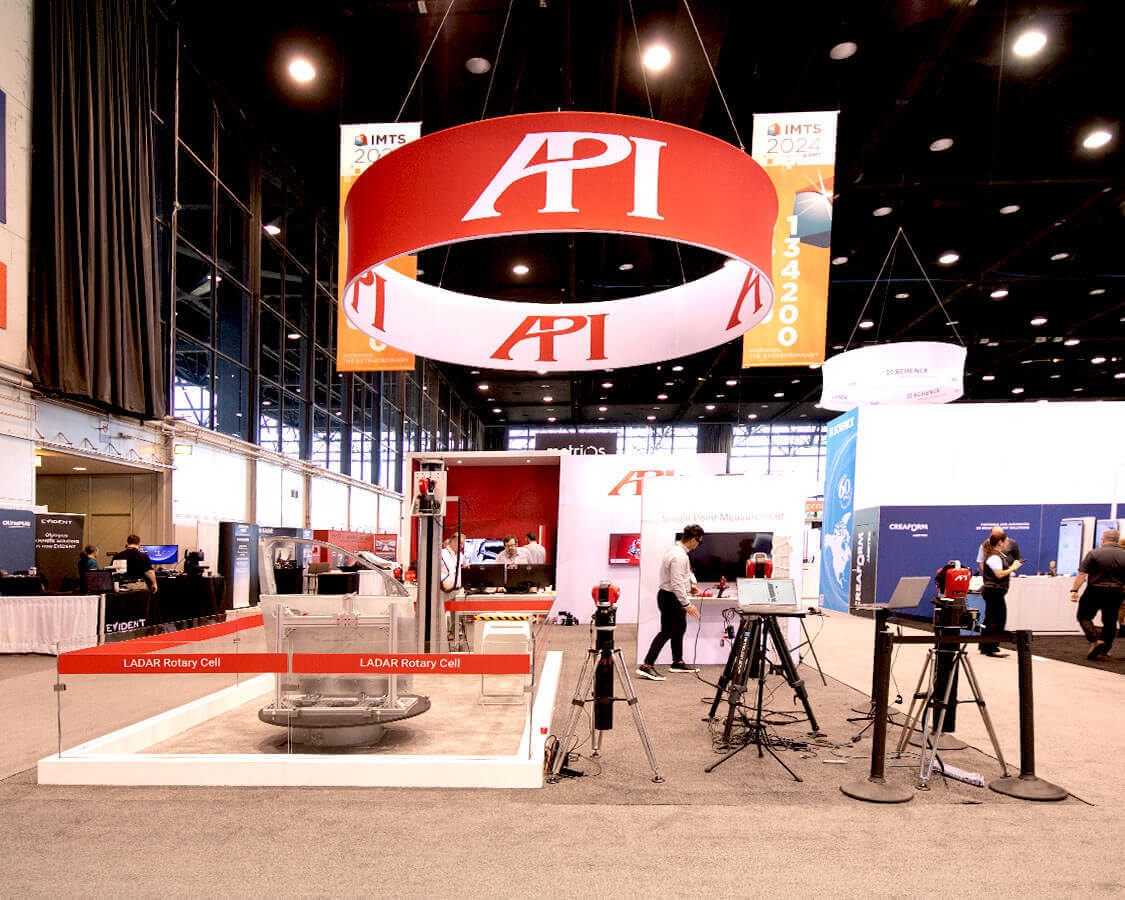 API - 20x40 Exhibition Booth Rentals at IMTS, Chicago, IL