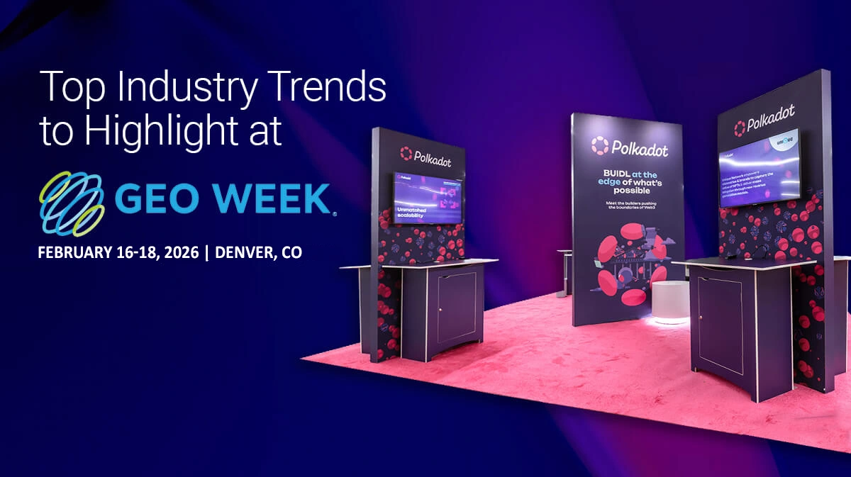 Shine with stunning trade show booth in GeoWeek 2026
