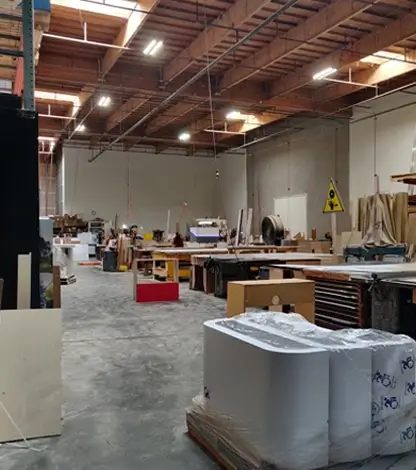 Custom trade show booth construction at Exponents Las Vegas rental facility