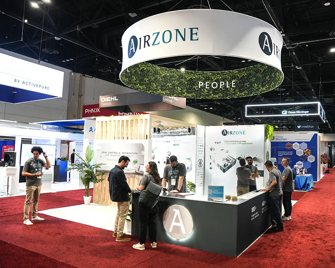 Airzone, Make an impact with attention-grabbing 20x20 rental booths Airzone, Make an impact with attention-grabbing 20x20 rental booths