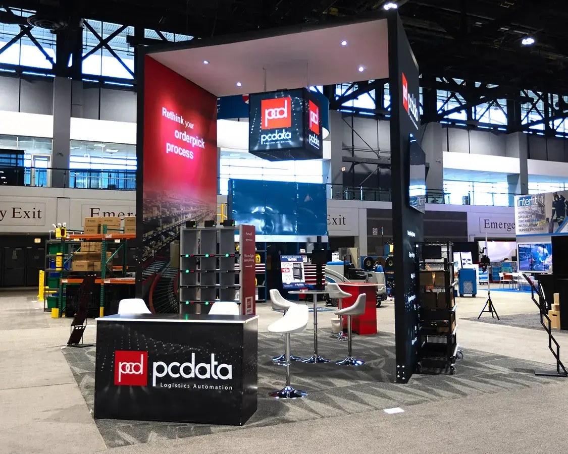 PCdata - 20×20 Booth Rental at Promat Show, Chicago, IL