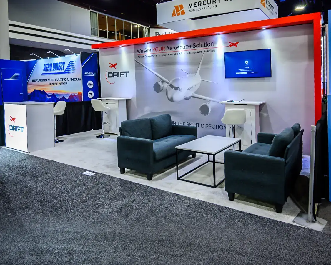 Amazing and robust 10x20 trade show booth rentals for shows