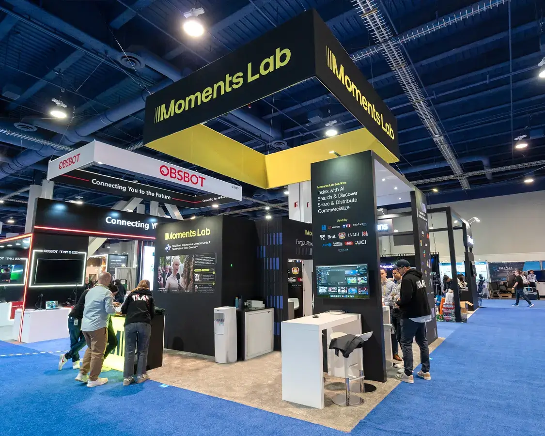 Grab every eye with awe-inspiring 20x20 booth rentals