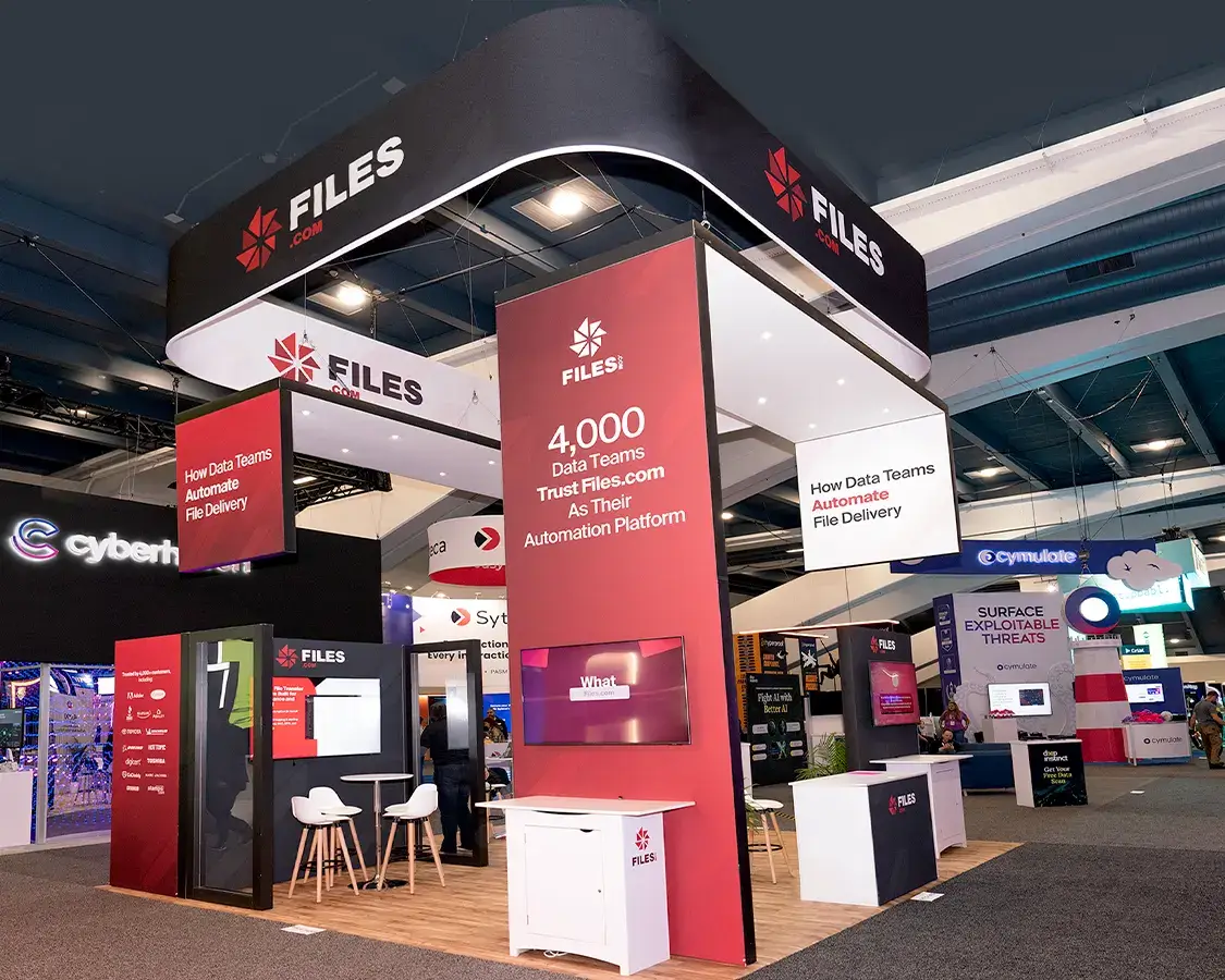 Grab maximum attention with award-winning 20x20 booth rentals for shows