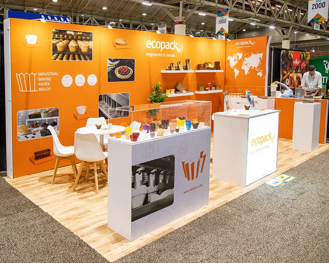 Finest 10x20 trade show booth rentals