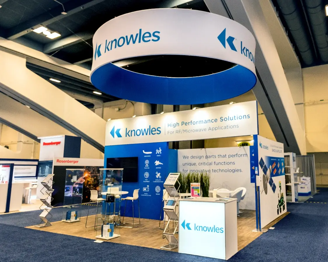 Budget-friendly 20x20 trade show booth designs