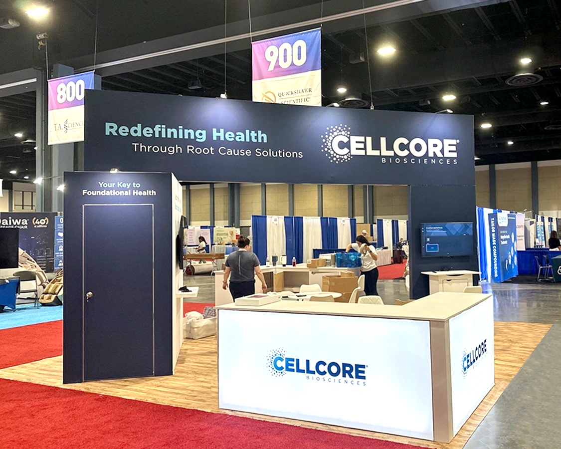 20x20 Trade Show Booth at A4M Spring Congress 2025, West Palm Beach, FL