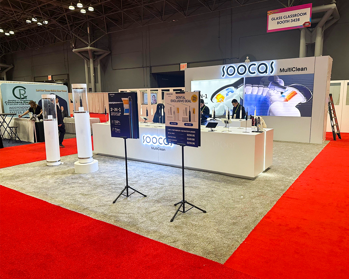 20x30 Trade Show Booth Rental for Blue Focus at GNYDM, Designed and Built by Exponents in New York City, NY 20x30 Trade Show Booth Rental for Blue Focus at GNYDM, Designed and Built by Exponents in New York City, NY