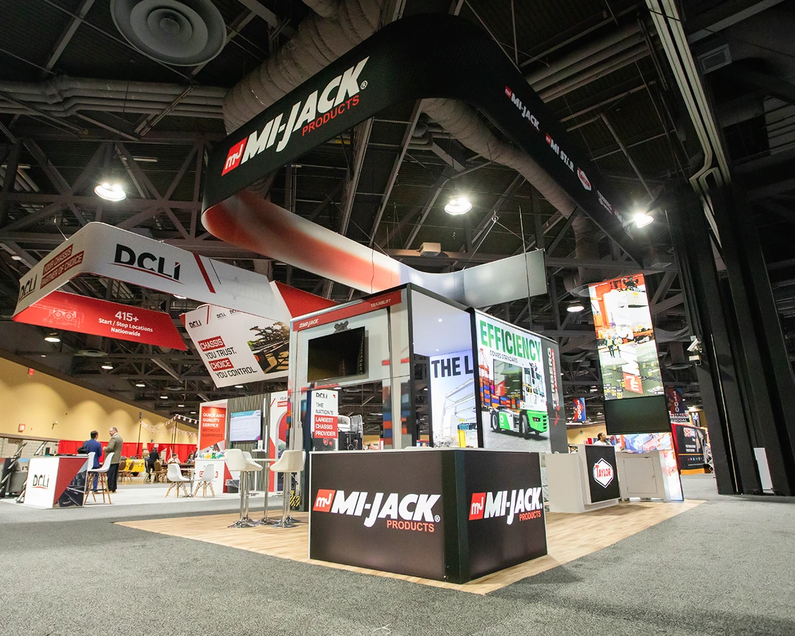 20x30 Trade Show Booth Rental for Mi-jack at IANA 2025, Long Beach, CA