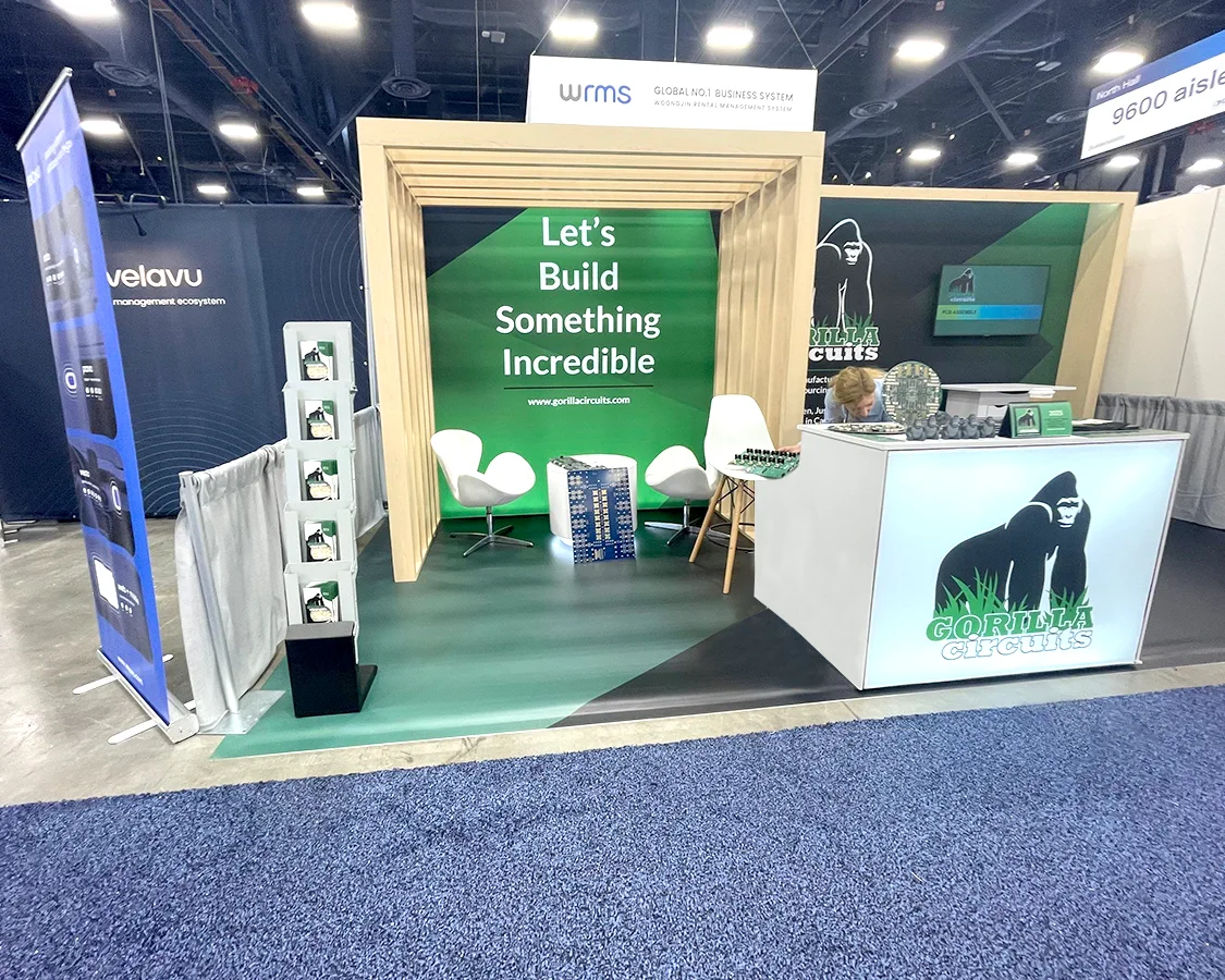 10x20 Trade Show Booth Rental for gorilla at CES 2025, Las Vegas, NV