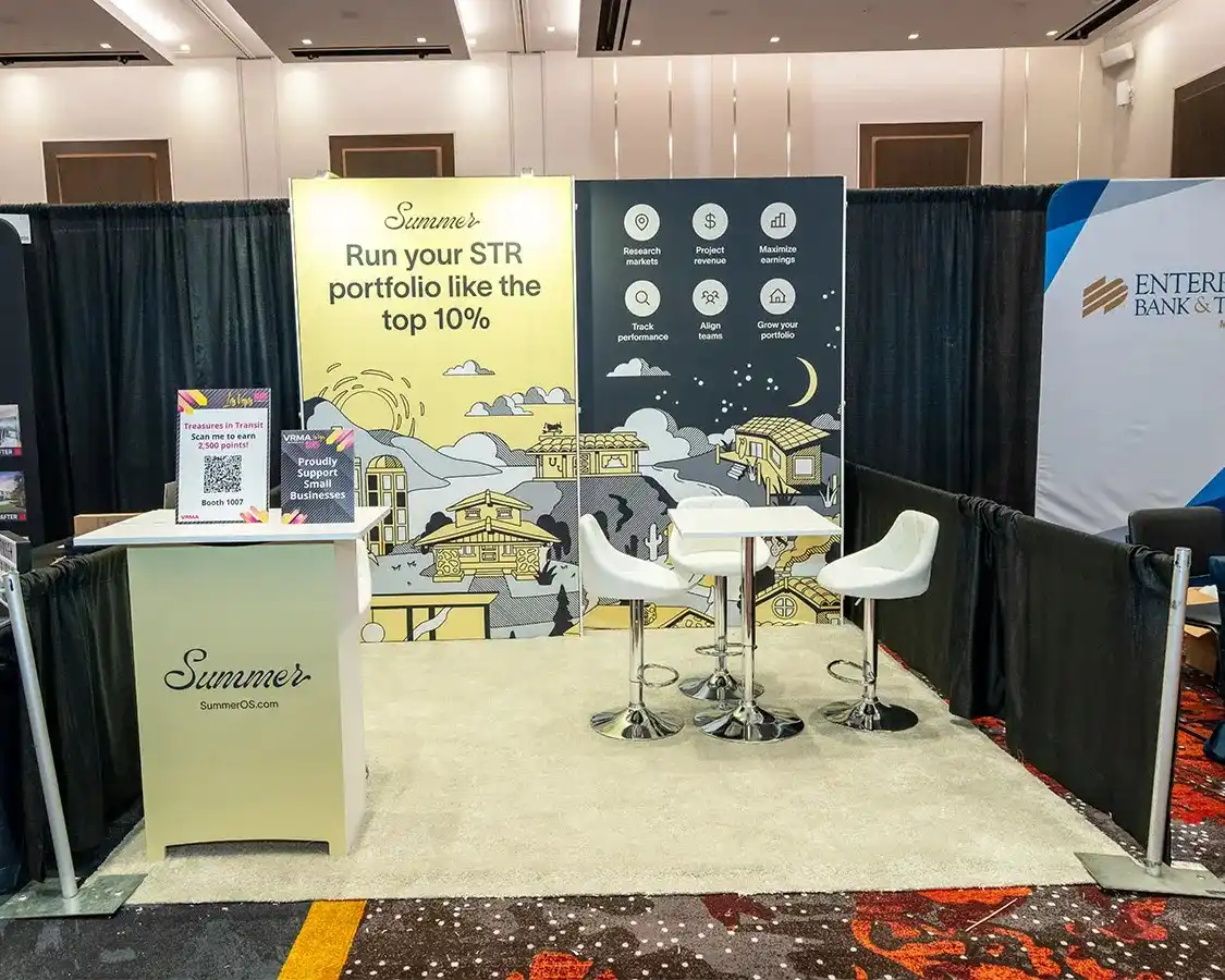 10x10 Trade Show Booth Rental for Summer at VRMA 2025, Las Vegas, NV