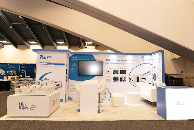 10x20 Trade Show Display Rental for Heron at ASTRO Show Designed and Built by Exponents in San Francisco CA 01.webp