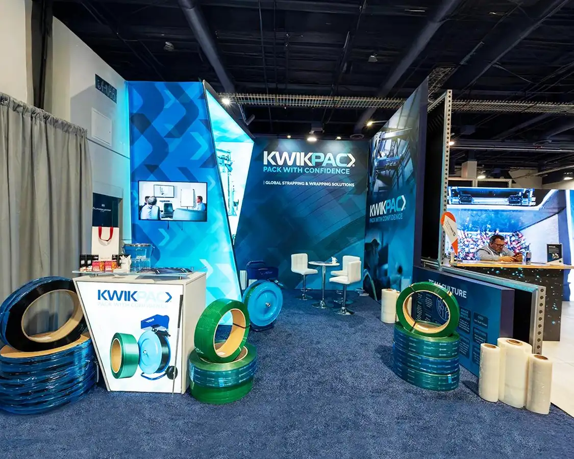 15x15 Booth Rental for kwikpac at Pack Expo, Las Vegas 15x15 Booth Rental for kwikpac at Pack Expo, Las Vegas
