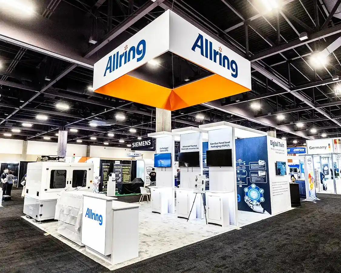 20x30 Exhibit Rental for Allring at Semicon West 2025, Phoenix, AZ