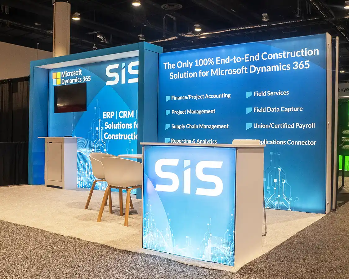 10x20 Booth Rental for Sis at Community Summit 2025, Designed and Built By Exponnets in Kissimmee, FL