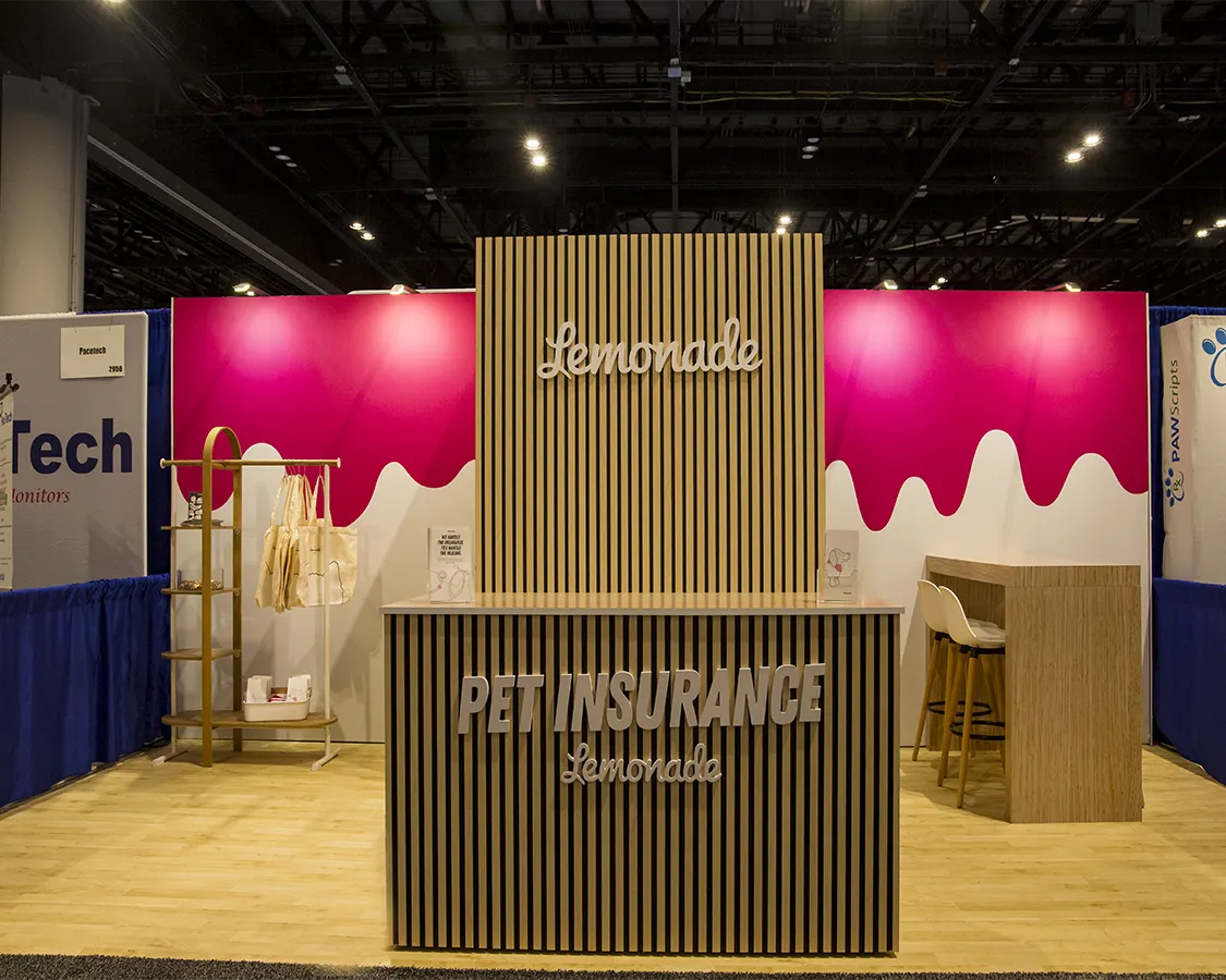 10x20 Exhibit Booth Rental for Lemonade at VMX 2026, Orlando, FL