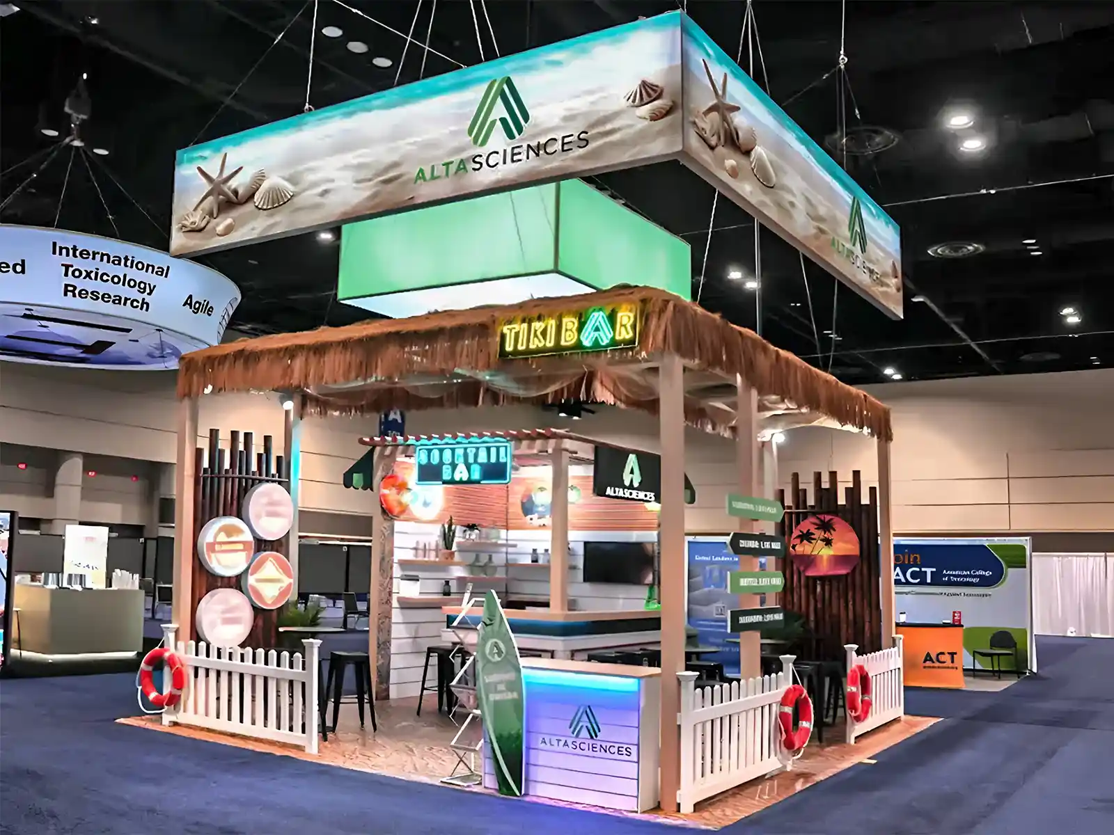 20x20 Exhibition Stand Rentals for Altascience at SOT 2025 in Orlando, FL