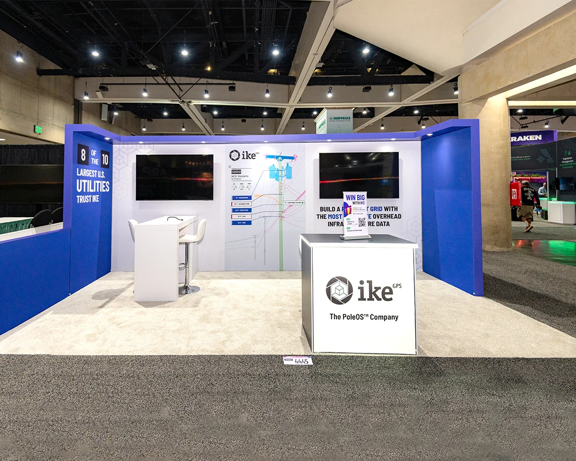 10x20 Trade Show Booth Rental for oike at Distributech 2026, Designed and Built By Exponents in San Diego, CA