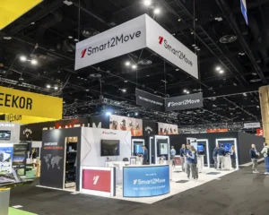 20×40 Exhibition Booth Rentals for Smart2move at PGA in Orlando, FL