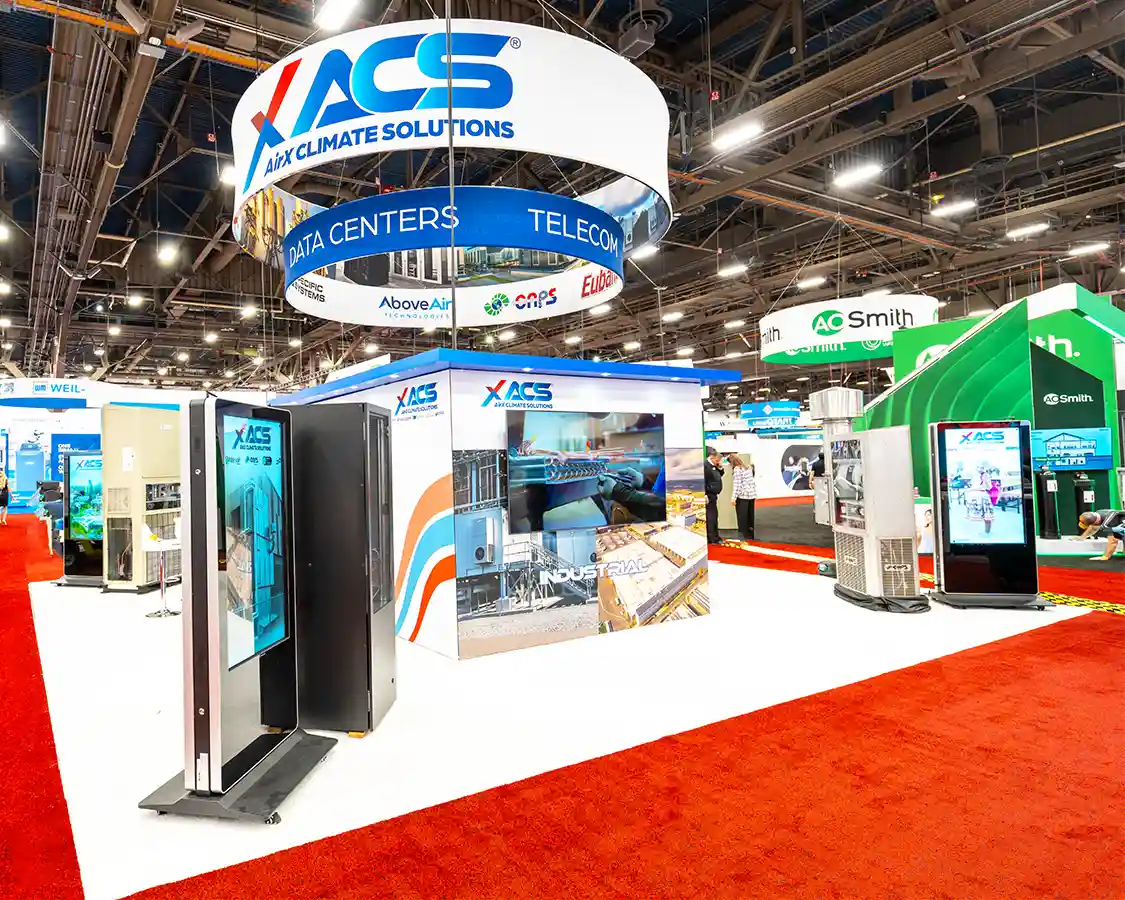 30x30 Trade Show Booth Rental for Acs at AHR Expo 2026, Las Vegas, NV