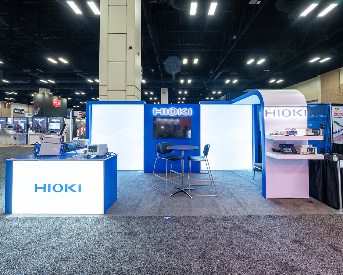 10x20 Trade Show Exhibit for Hioki at APEC 2026, Designed and Buit By Exponents in San Antonio, TX