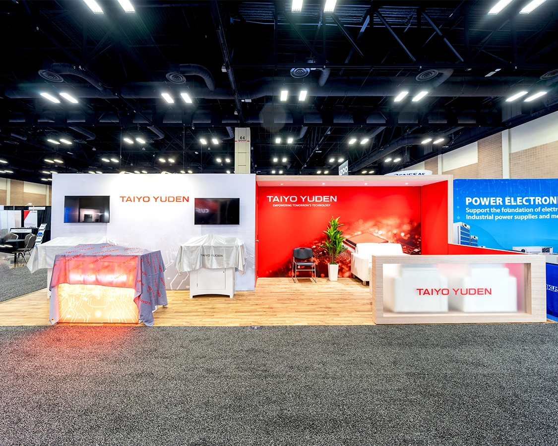 10x30 Trade Show Booth Rental for Taiyo at APEC 2026, Designed and Built By Exponents in San Antonio, TX