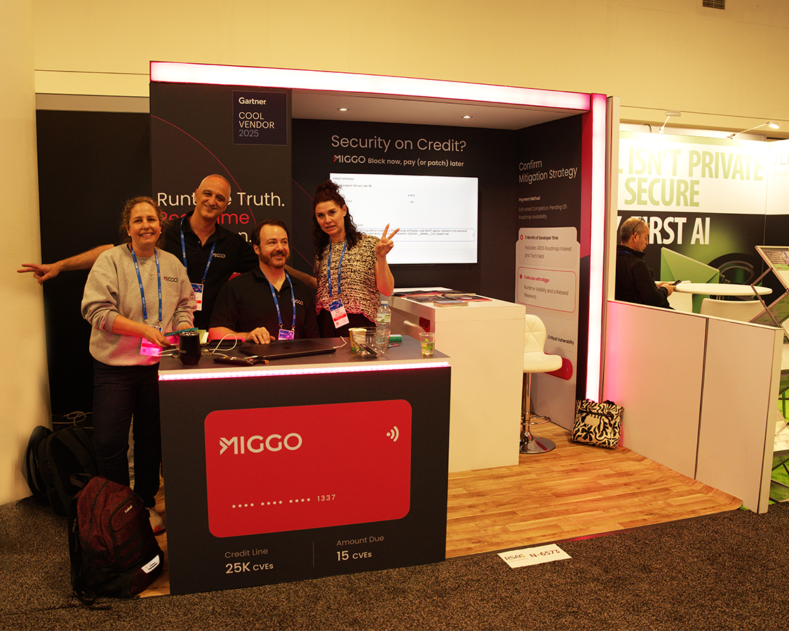 10x10 Custom Trade Show Booth for Miggo at RSA Conference 2026, Designed and Built By Exponents in San Francisco, CA