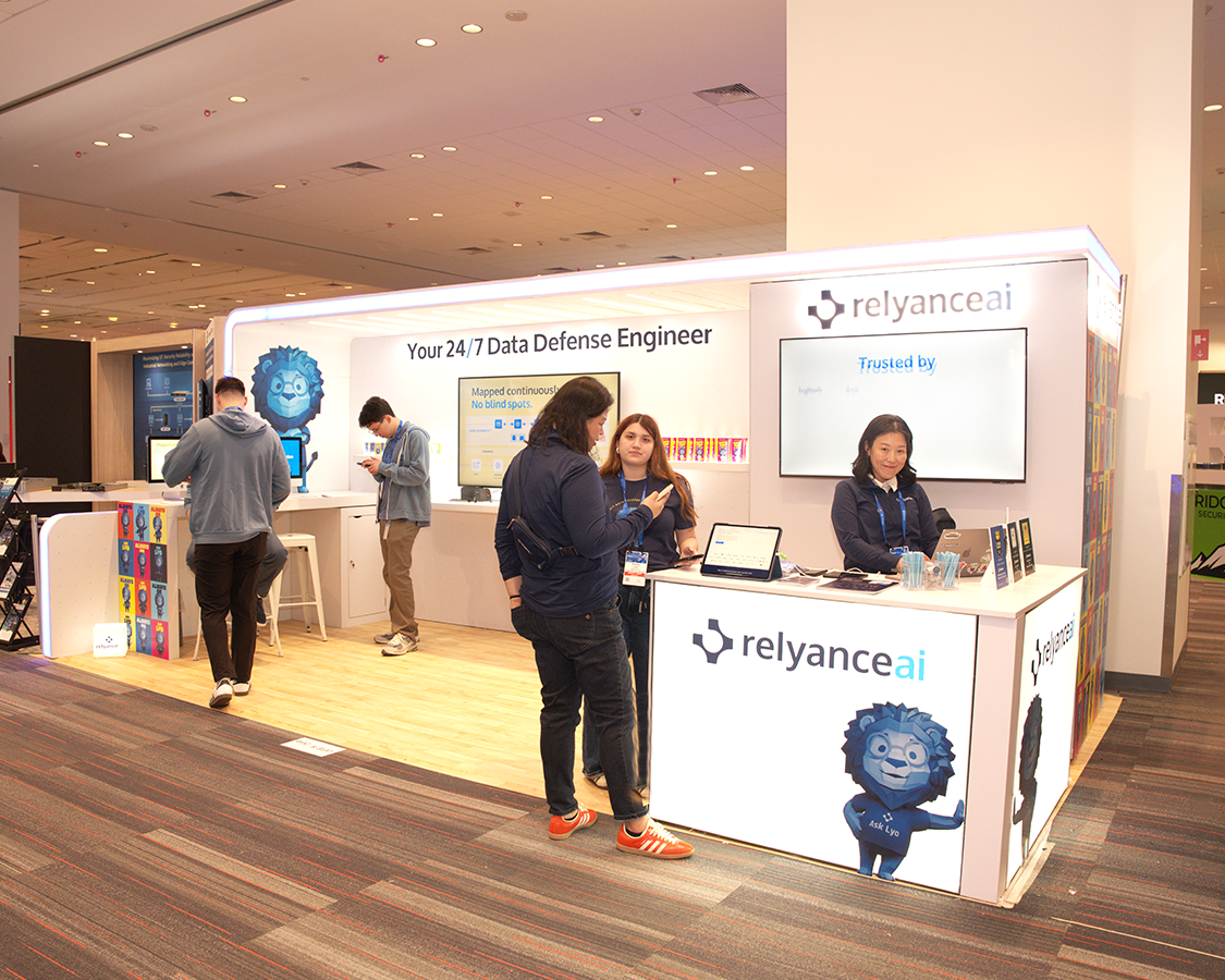 10x20 Trade Show Booth Rental for Relyance at RSA Conference 2026, Designed and Built By Exponents in San Francisco, CA