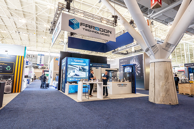 20x20 Trade Show Exhibit Rental for Farsoon Technologies at RAPID + TCT, Designed and Built by Exponents in Boston, MA