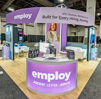 Employ booth