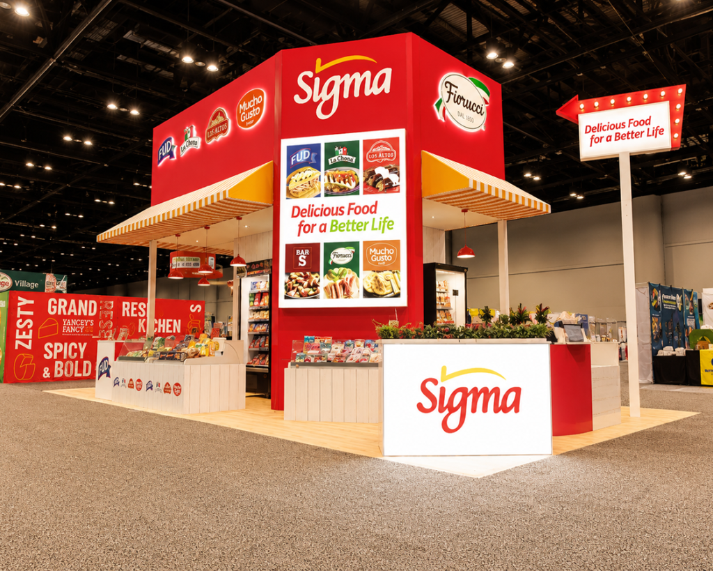 20x40 Trade Show Booth for Weareadept at IDDBA 2026, Designed and Built By Exponents in Orlando, FL