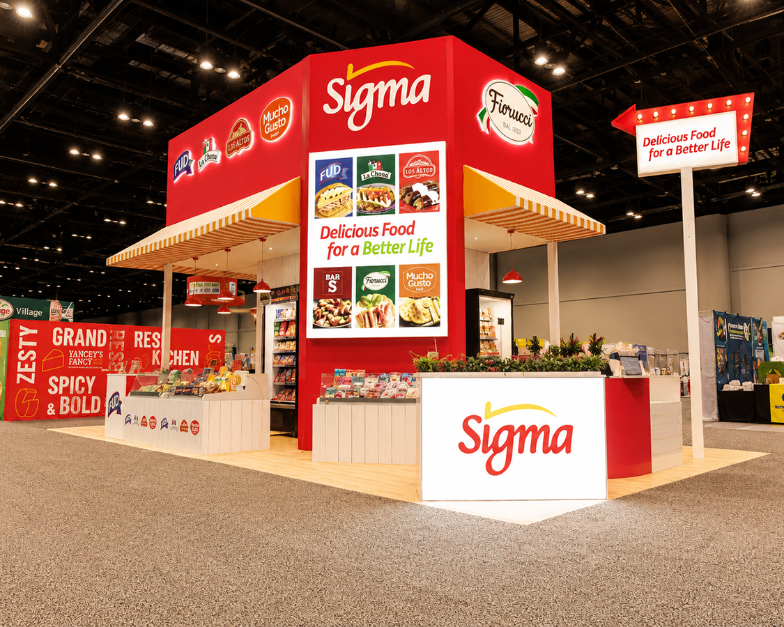20x40 Trade Show Booth for Weareadept at IDDBA 2026, Designed and Built By Exponents in Orlando, FL