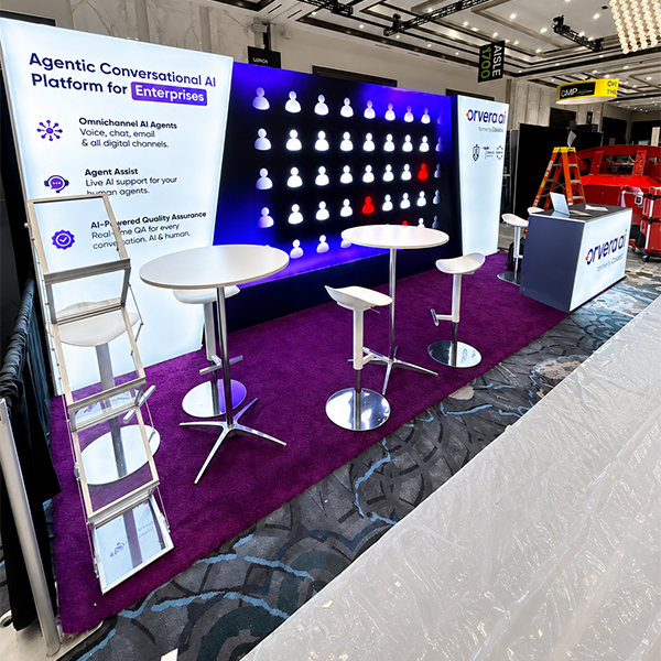10x20 Trade Show Booth for Callbotics.AI at CCW Las Vegas