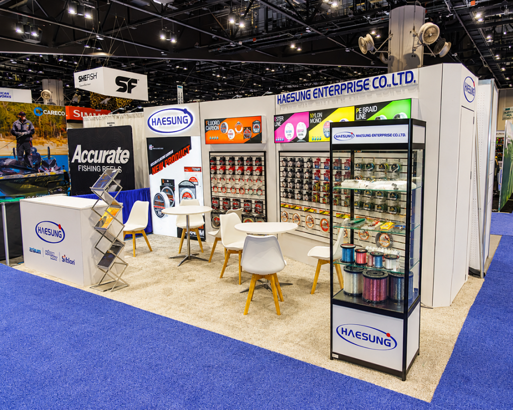 10x20 Trade Show Booth for Haesung at ICAST 2026,