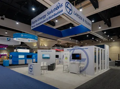 Large island booth example